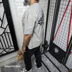 Gri (The Couture Club) Baskılı T-Shirt