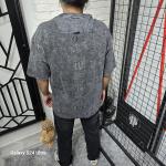 Gri (Dare To Be Different)Baskılı Yıkamalı Kumaş T-Shirt