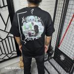 Siyah No DSCPLN Baskılı T-Shirt