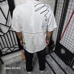 Beyaz IWSS Baskılı T-Shirt