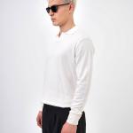 Pamuk Karışımlı Düğmesiz Triko Polo Yaka RK-101485