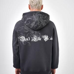 Don't Like Basic Baskılı Hoodie RK-101565