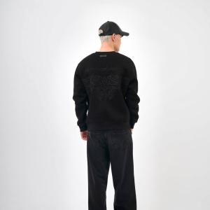 Reconnaissence Nakış Baskılı Oversize Sweatshirt RK-101474