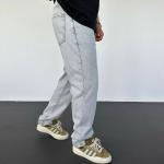 Açık Gri Baggy Jean WK-101551