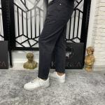 Antrasit Basic Boyfriend Kalıp Kot Pantolon W.K-101156