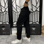 Siyah Basic Boyfriend Kalıp Kot Pantolon W.K-100699