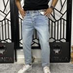 Buz Mavi Az Yırtıklı Boyfriend Kalıp Kot Pantolon W.K-101279