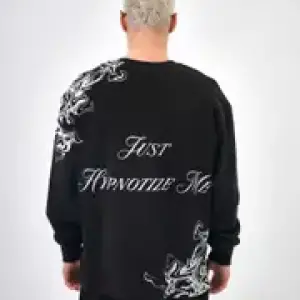 Just Hypnotize Baskılı Sweatshirt RK-101480