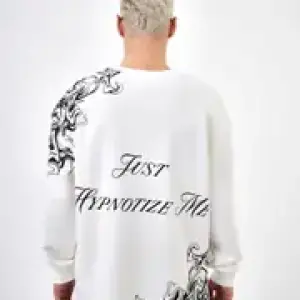 Just Hypnotize Baskılı Sweatshirt RK-101480